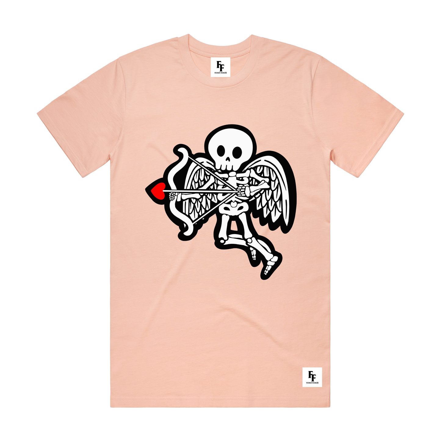 puff print cupid tee