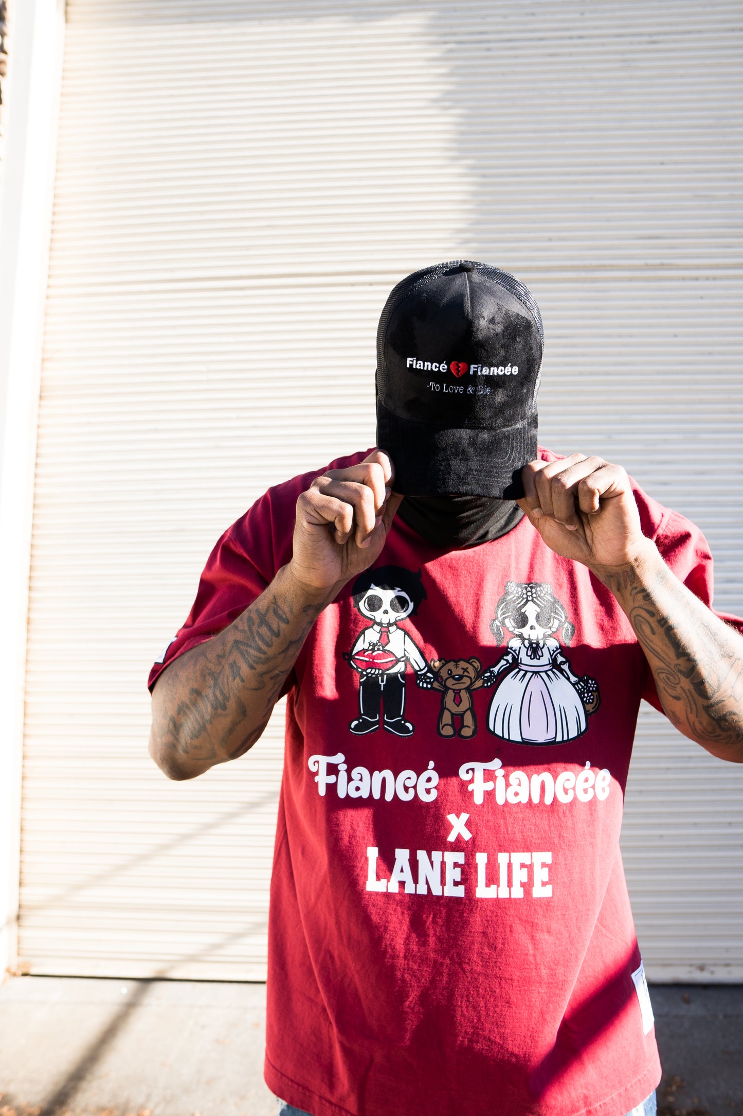 fiance fiancee X lane life collaboration tee