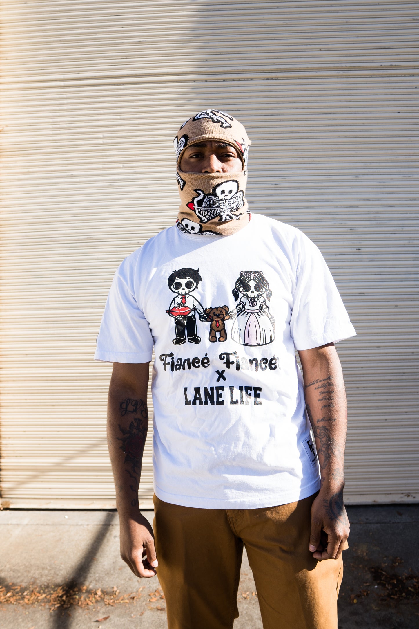 fiance fiancee X lane life collaboration tee