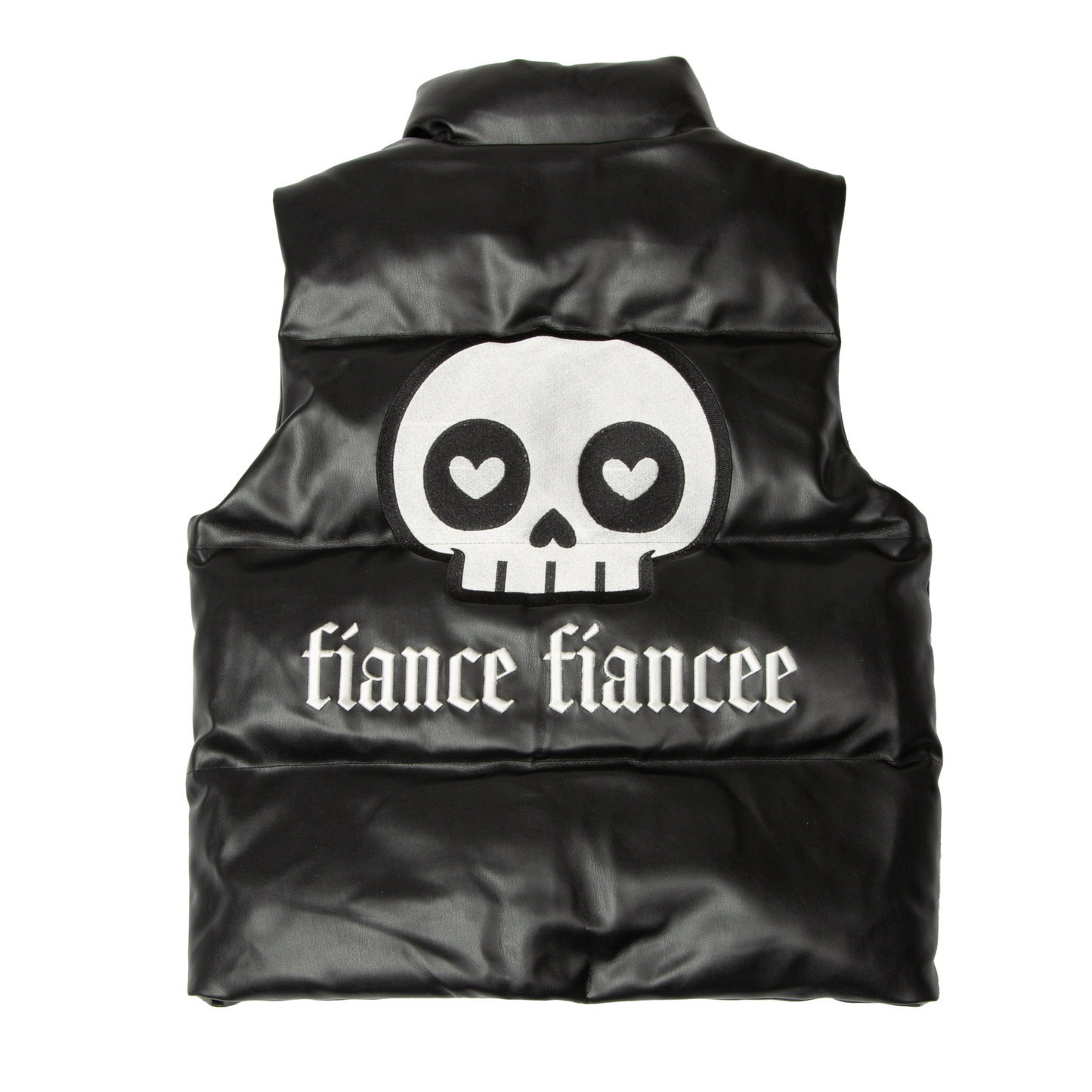 fiancee fiancee leather vest