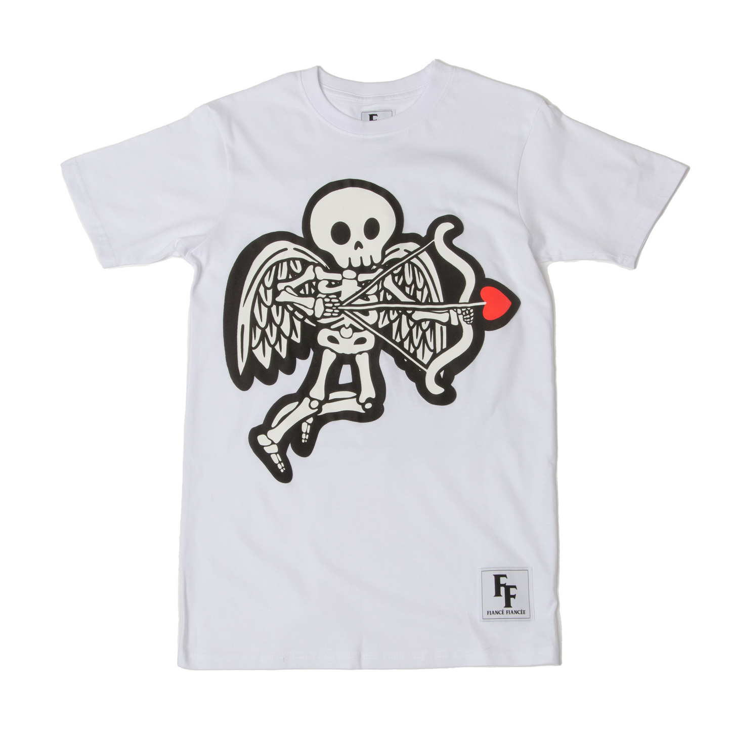 puff print cupid tee